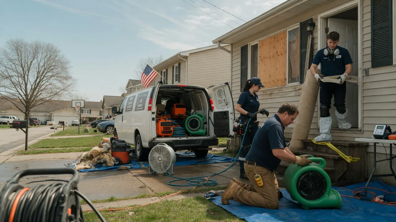 Water Damage Restoration in Spring Green, WI near me